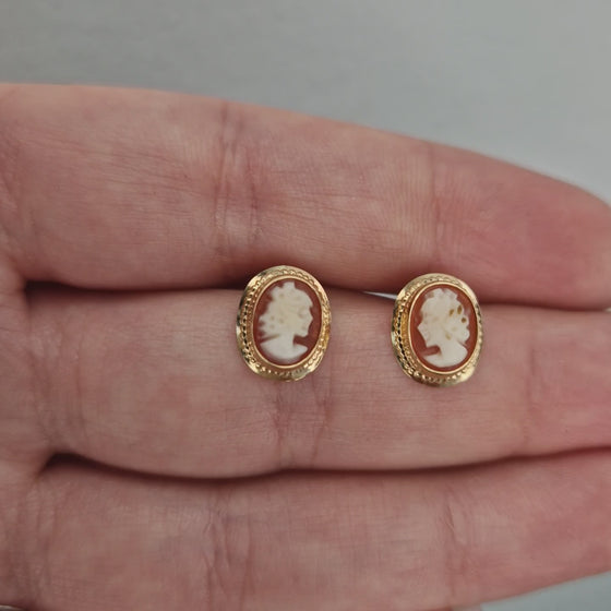 Came örhängen 18k guld  tidlöst smycke