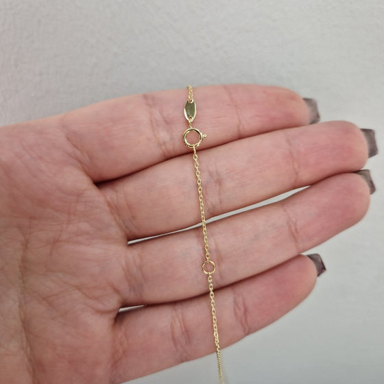 Halsband med evighetstecken i 18k guld