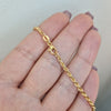 Cordell halsband 8-kantslipad 18k guld