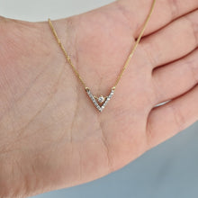  Diamant halsband Viktoria 18k tvåfärgat guld