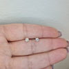 Diamant örhängen 18k vitguld 0,20ct
