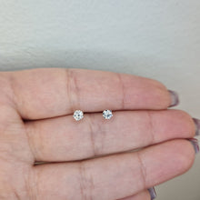  Diamant örhängen 18k vitguld 0,20ct