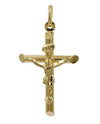 Guldhänge kors med Jesus