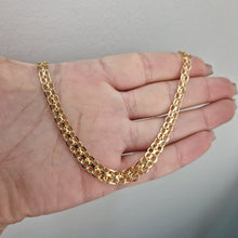  Halsband x-länk 18k guld