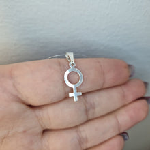  Hängsmycket Kvinno -symbol silver