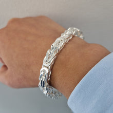  Kejsarlänk massivit armband i silver 925
