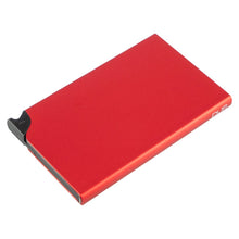  Korthållare Pop-up röd med rfid-skydd