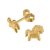 Örhängen häst i guld