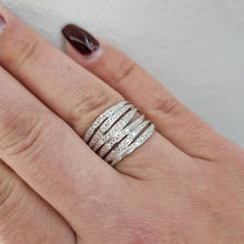  Exklusive diamant ring 18k vitguld