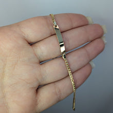  Barn armband pansar 18k guld