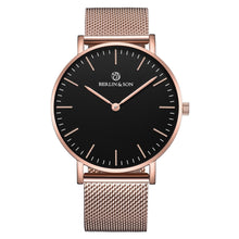  Berlin & Son - Black & Rosé Mesh 40mm