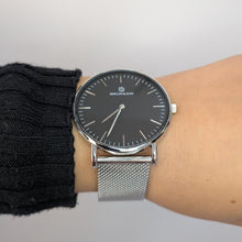  Berlin & Son - Black & Silver Mesh 40mm