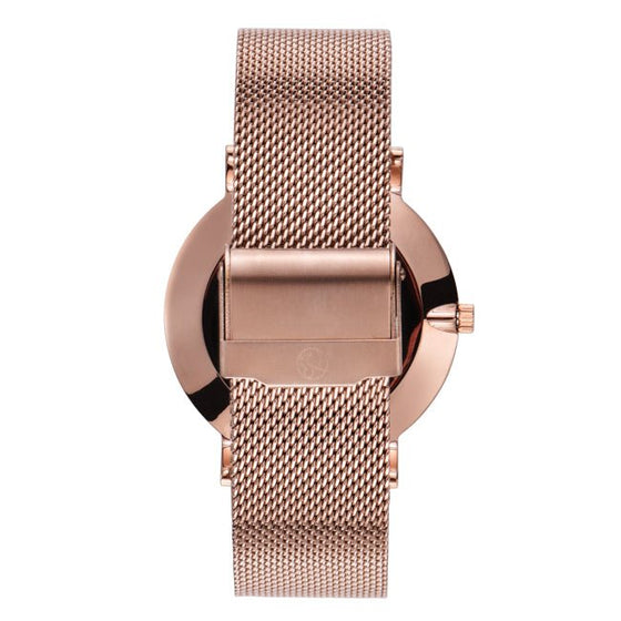 Berlin & Son - White & Rosé Mesh 40mm