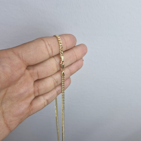 Guldkedja - Pansar Bredd 2,8mm