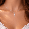Halsband ortodoxt kors sterling silver