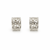 Halv creoler sterling silver