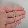 Kullänk silver 1mm