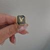 Klackring Örn 18k guld
