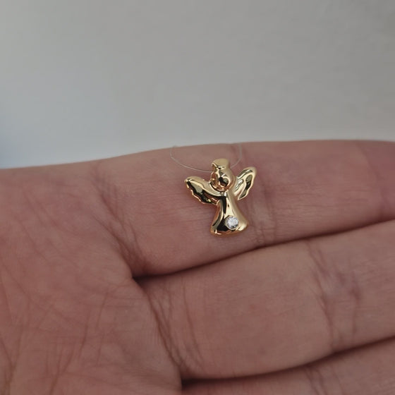 Hängsmycke ängel i 18k guld