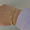 pansar armband i 18k guld