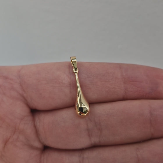Hängsmycke Droppe 18k guld