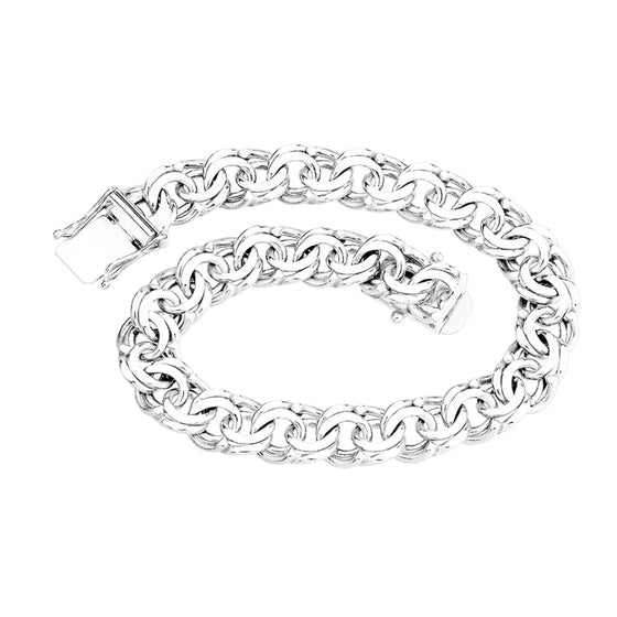 Bismarcks armband äkta silver