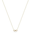 Halsband med evighetstecken i 18k guld
