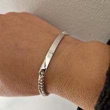  Officerslänk i äkta silver 