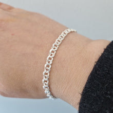  Bismarck armband i silver 4,6mm i bredd