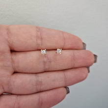  Diamant örhängen 0,20ct 18k guld