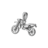 Hängsmycke Motorcross silver 925