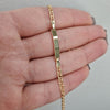 ID armband Bismarck 18k guld