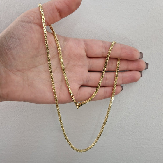 Klassisk kejsar halsband i 18k guld