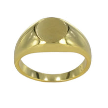  Klackring rund 18k guld