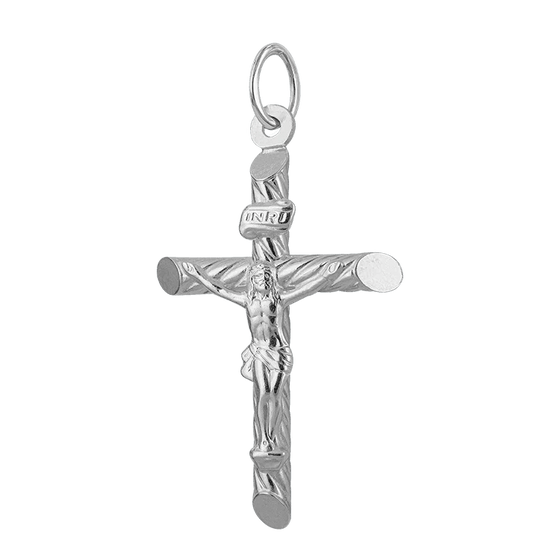 Kors med Jesus vridet mönster