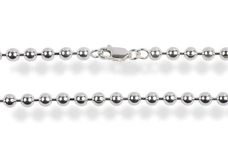 Kullänk silver 1mm