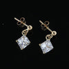 Örhänge hängande Cubic Zirconia 18k guld