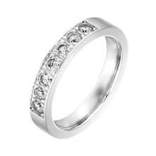  Diamantring i 18k vitguld 0,35carat WSI