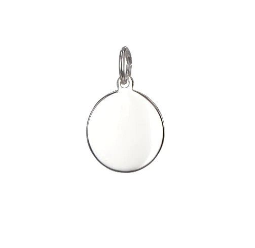 Rondell 12mm äkta silver