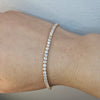 Tennis armband 18k guld bredd 2,5mm