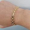 X-länk armband 18k guld 19cm